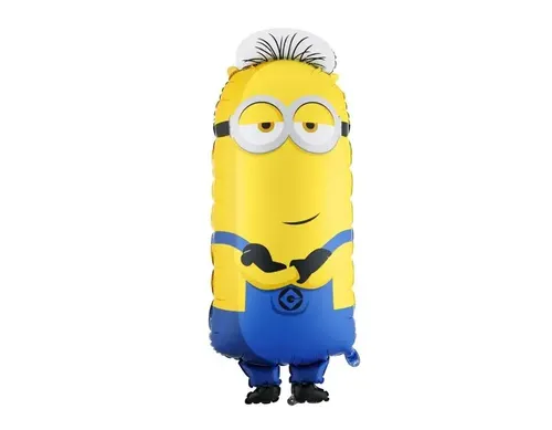 BALON FOLIOWY MINIONEK TIM 40 X 100CM MINIONKI 40 CALI URODZINY PARTY PIŁKA Part
