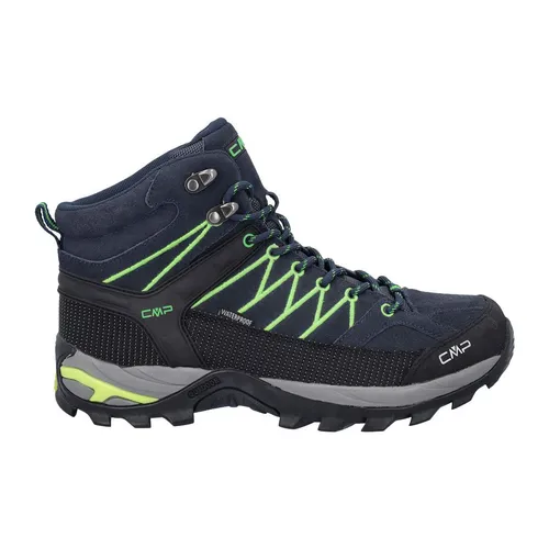 CMP Rigel Mid Trekking WP Herren Wanderschuhe - Wasserdicht und Komfortabel - Wanderschuhe mit CLIMAPROTECT-Membran für trockene Füße, optimale Knöchelstütze und CMP FullOn GRIP-Sohle für besten Halt auf allen Untergründen.