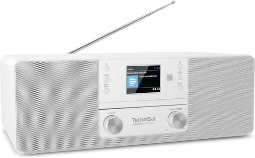 TechniSat DIGITRADIO 370 CD BT - Stereo Digitalradio mit DAB+, CD-Player und Bluetooth, vielseitige Audioquelle für Musikliebhaber
