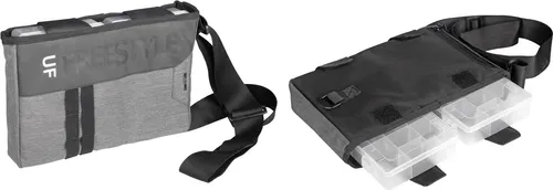 Spro Freestyle Angeltasche Ultra Free Bag V2 - Sonstige Angeltasche für Softbaits & Hardbaits, ideal für Süßwasserangeln auf Hecht, Zander und Barsch – kompakt und praktisch in 30x5x20 cm.