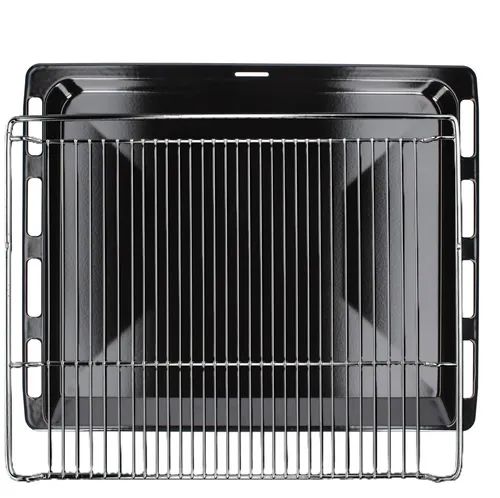 SET Backblech Grillrost 46,5x37,5 kompatibel mit Bosch Siemens 00662999 00574876