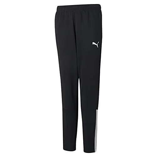 Puma teamLIGA Training Pants Jr-657243 (164) - Sporthose für Kinder, atmungsaktiv und ideal für Training und Freizeitaktivitäten.