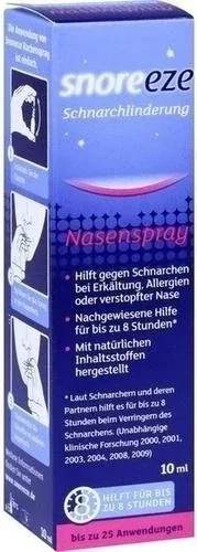 SNOREEZE Schnarchlinderung Nasenspray 10 ml