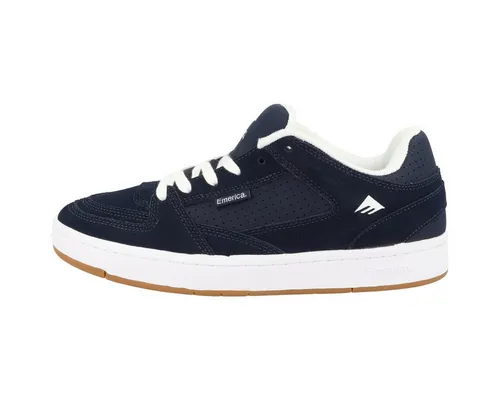 Emerica Mute Skateschuhe - Marineblau - Sneaker für Herren, ideal zum Skateboarding mit zementierter Tasse-Sohle für optimale Stabilität und Komfort.