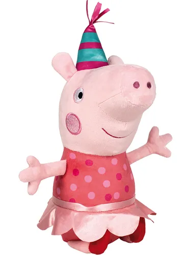 Schmidt Spiele Peppa Pig Plüschfigur 38 cm - Kuscheltiere: Weiches Peppa Wutz Stofftier, perfekt zum Spielen und Kuscheln für kleine Fans der beliebten Serie.