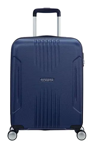 American Tourister Tracklite Spinner Small Koffer 55 cm - Handgepäck mit Doppelrollen für müheloses Reisen. Kompakte Maße: 40 x 20 x 55 cm und nur 2,60 kg - ideal für Kurztrips!
