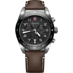 Victorinox 242046 Herrenuhr Swiss Army Chrono 42mm 10ATM - Chronograph mit 10 ATM Wasserdichtigkeit, antimagnetisch und Swiss Made Uhrwerk – ideal für stilbewusste Herren.