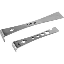 Edelstahlschaber, 2er-set, Yt-52860 Yato