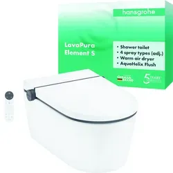 Hansgrohe LavaPura Element S Wand-Dusch-WC