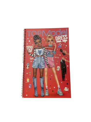 Dress Me Up Stickerbuch Mädchen TOPModel | Depesche 12433 | NEU