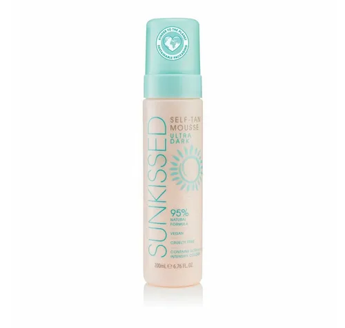 SUNKISSED Selbstbräunungslotion Self Tan Mousse Ultra Dark 200ml