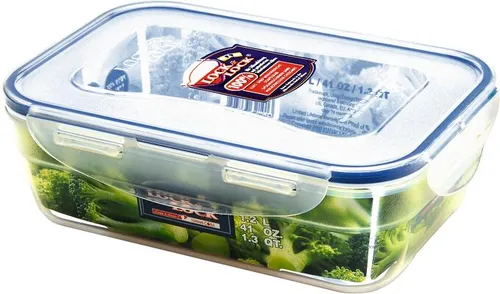 Lock&Lock Classic Frischhaltedose, flach, 1,2L