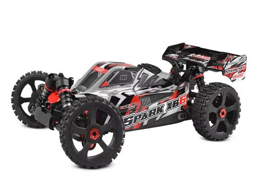 Team Corally C-00285 SPARK XB-6 RTR Brushless Power 6S - rot - RTR Modellauto im Maßstab 1:8, leistungsstarker Brushless Motor für rasante Fahrten und aufregenden Spaß.