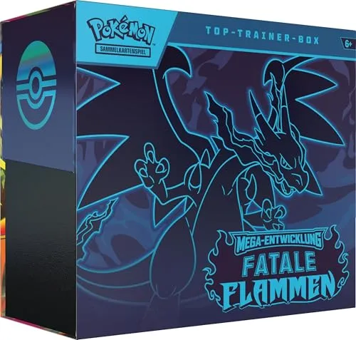 POKÉMON 12483 ME02 Fatale Flammen Top-Trainer-Box von Pokémon