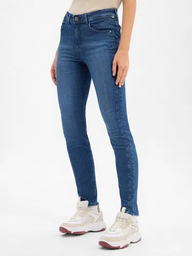 Brax 5-Pocket-Jeans blau 46 - Hochwertige Jeans in Größe 46, aus 91% Baumwolle für hohen Tragekomfort, im angesagten used regular blue Design.