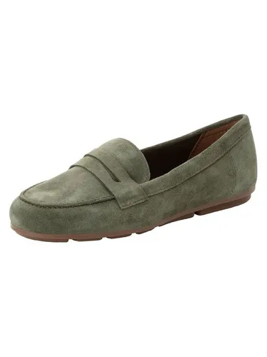 Tamaris Damen Slipper Leder Halbschuh 1-24203-46 in Grün, Größe 38 EU - Stylischer Slipper von Tamaris aus hochwertigem Leder mit bequemer TouchIt-Innensohle. Ideal für den Alltag und modische Akzente. Genießen Sie Komfort und zeitlosen Stil!