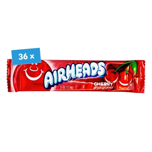 Air Heads Cherry 15,6 g , 36er Pack von Airheads