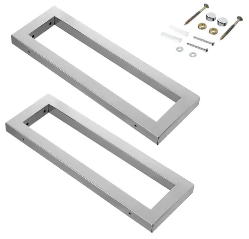 Melko Waschtischbefestigung 2 Stück Waschtischhalterung Waschbecken Edelstahl Waschtischkonsole, (Stück, 2-St., Halterung), auch als Handtuchhalterung einsetzbar