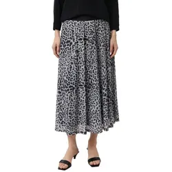 Comma Midirock mit All-Over Print schwarz 46 in schwarz von comma,