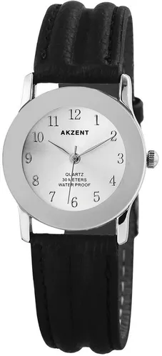 AKZENT Quarzuhr für Damen - Elegante 3-Zeiger Armbanduhr mit hochwertigem Quarzuhrwerk, 3 bar wasserdicht und ideal für jeden Anlass – das perfekte Geschenk!