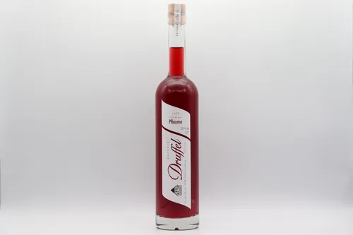Druffel Stromberger Pflaume Likör 0,7 l - Fruchtiger Likör mit 25% Vol., ideal für gesellige Anlässe. Genießen Sie den einzigartigen Geschmack der Pflaume aus deutscher Brennerei.