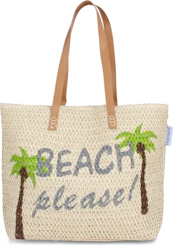 normani Bequeme Sommer-Umhängetasche, Strandtasche