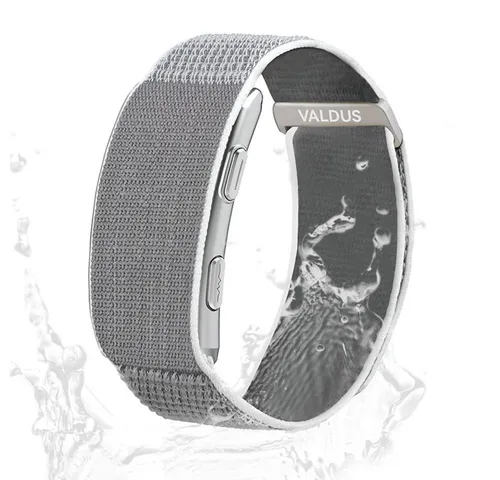 Valdus Unisex Fitnessuhr mit Herzfrequenz, Schlaftracking & Sportmodi Smartwatch (Android/iOS), mit ECG, SpO₂, Temperatur & Fitnessfunktionen