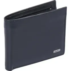 Herrenbörse mit Reißverschluss-Scheinfach - Lederbörse schwarz - Geldbörsen & Etuis, hochwertiges Leder, mit praktischem Reißverschluss-Scheinfach für mehr Sicherheit und Ordnung