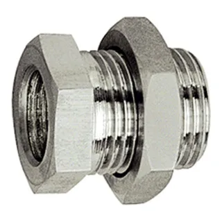 Produktbild Riegler Schottverschraubung G 3/8 a. G 1/4 i. Edelstahl 1.4571