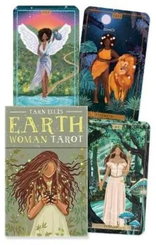 Earth Woman Tarot Deck - Tarot Deck für spirituelle Entfaltung, inspiriert von der Natur und weiblicher Energie, ideal für persönliche Reflexion und intuitive Entscheidungen.