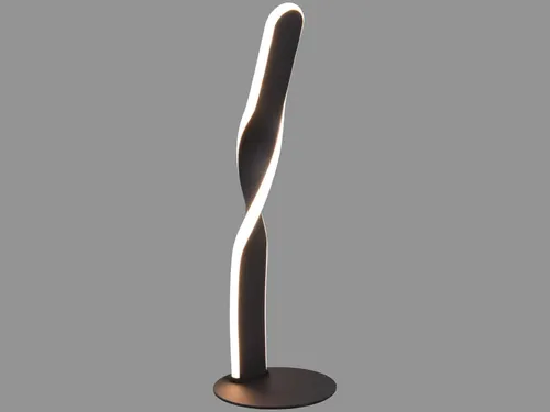 Tischleuchte GINKO LED - Modernes Design in Schwarz - Tischleuchten, elegante LED-Leuchte mit Kabel- und Schnurschalter, perfekt für stilvolle Akzente in jedem Raum.