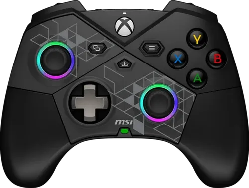 MSI Force PRO W Gamecontroller Wireless - Kabelloser Gamecontroller für PC und Konsolen, mit ergonomischem Design und präziser Steuerung für ein optimales Gaming-Erlebnis.