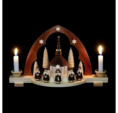 Mueller Schwibbogen Kurrende Spitzbogen, 30 cm