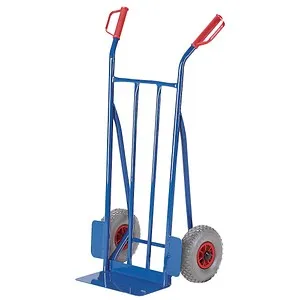 Rollcart Sackkarre Stapelkarre 22-9602 - Tragkraft 250kg - Sackkarre mit Luftbereifung für optimalen Komfort und Sicherheit. Ideal für den Transport schwerer Lasten bis 250 kg. Made in Germany, robust und langlebig.