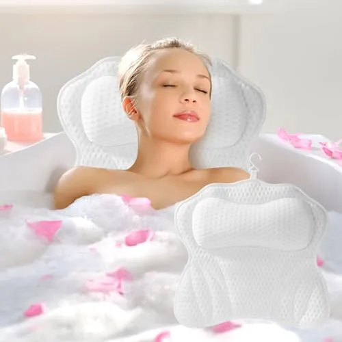 Badewannenkissen Weiß von BUCOMTU