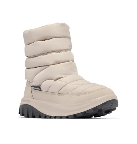 Columbia Damen Snowtrot Mid Schneestiefel, Soft Taupe, Shark, 36, Soft Taupe Shark, 36 EU