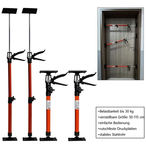 Türspanner Zargenspanner Teleskop Stütze 50-115cm von Helo