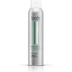 Londa Professional Refresh It Dry Shampoo 180 ml - Shampoo für alle Haartypen, absorbiert fettige Rückstände und verleiht sofortiges Volumen für frisches Haar zwischen den Wäschen.