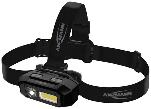 Ansmann RS800 LED Stirnlampe 800 lm - Stirnlampe mit 800 Lumen, akkubetrieben und mit Sensor-Funktion für optimale Beleuchtung bei Outdoor-Aktivitäten, ideal für Camping und Abenteuer.