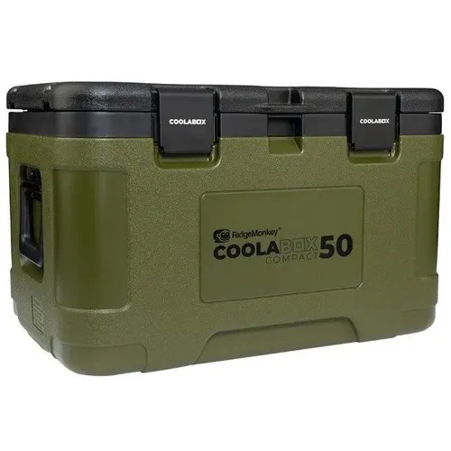 RidgeMonkey CoolaBox 50L Kühlbox für Angeln & Outdoor 60x40x40cm 120h Kühl DA