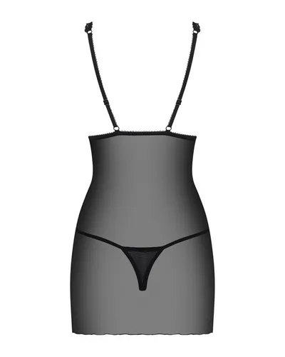 Lucita Teddy mit passendem Tanga - Schwarz - Bodys & Catsuits, verführerischer Teddy in Schwarz mit passendem Tanga, perfekt für besondere Anlässe oder romantische Abende.