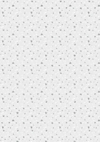 Transparentpapier Small Hearts silber A4 Heyda 204878864,