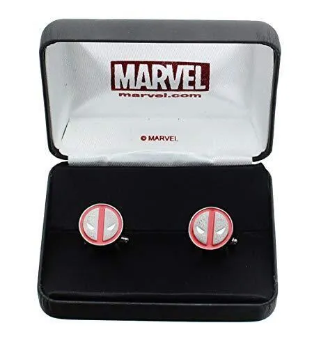 Marvel Deadpool Logo Cufflinks/Manschettenknöpfe