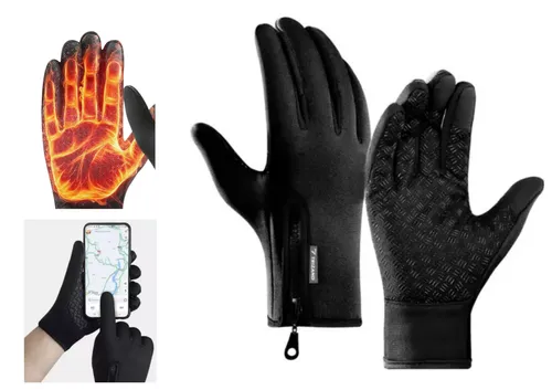 Winter Handschuhe Warm & Wasserdicht mit Touchscreen-Funktion - Unisex Winterhandschuhe für Sport und Freizeit. Wasserdicht und winddicht, ideal für Fahrradtouren und Outdoor-Aktivitäten. Mit Touchscreen-Funktion für einfache Bedienung.