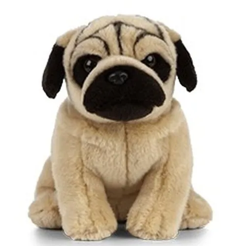 Mopswelpe 20cm Plüschtier von Living Nature