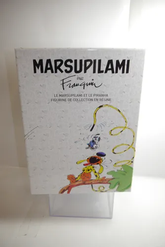 Marsupilami mit Piranha Figur 18cm PLASTOY