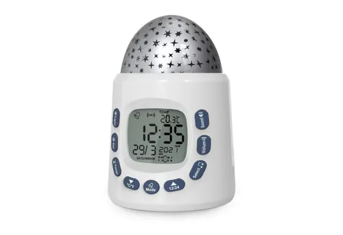 Miraval Quarzwecker Sternen-Projektionswecker