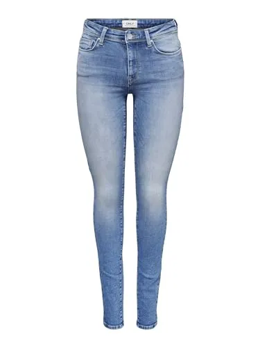 ONLSHAPE REG SK DNM REA768 NOOS - Skinny Fit Jeans - Damen-Jeanshosen, eng anliegend von Hüfte bis Zehen, für eine schmeichelhafte Silhouette und hohen Tragekomfort.