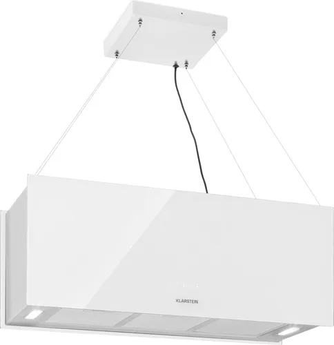 Kronleuchter XL Inselabzugshaube 90cm Umluft 590m3/h LED Touch