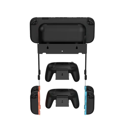 Für Nintendo Switch 2 Controller Wandhalterung Storage Rack Schwarz